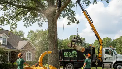 Professional arborists providing tree removal service in Boston, MA for safe property maintenance