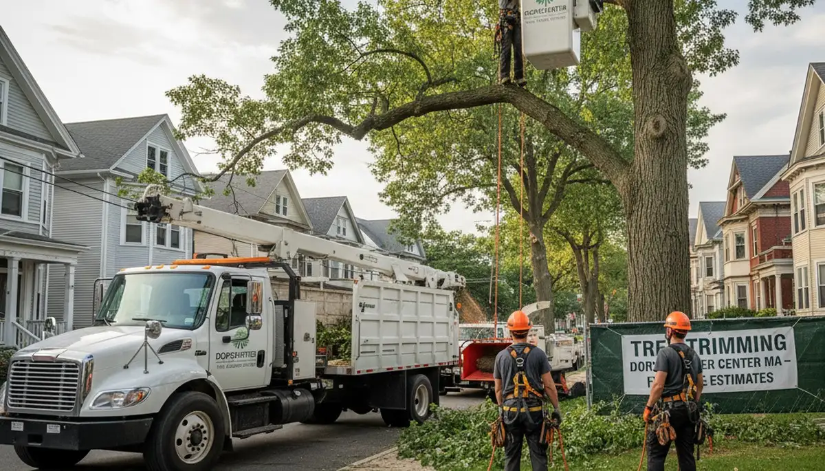 Professional tree removal service in Boston MA by certified arborists