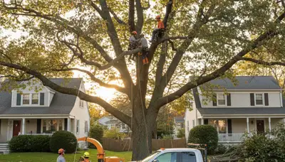 Professional tree removal service in Boston MA by certified arborists | treeservicesinboston.com