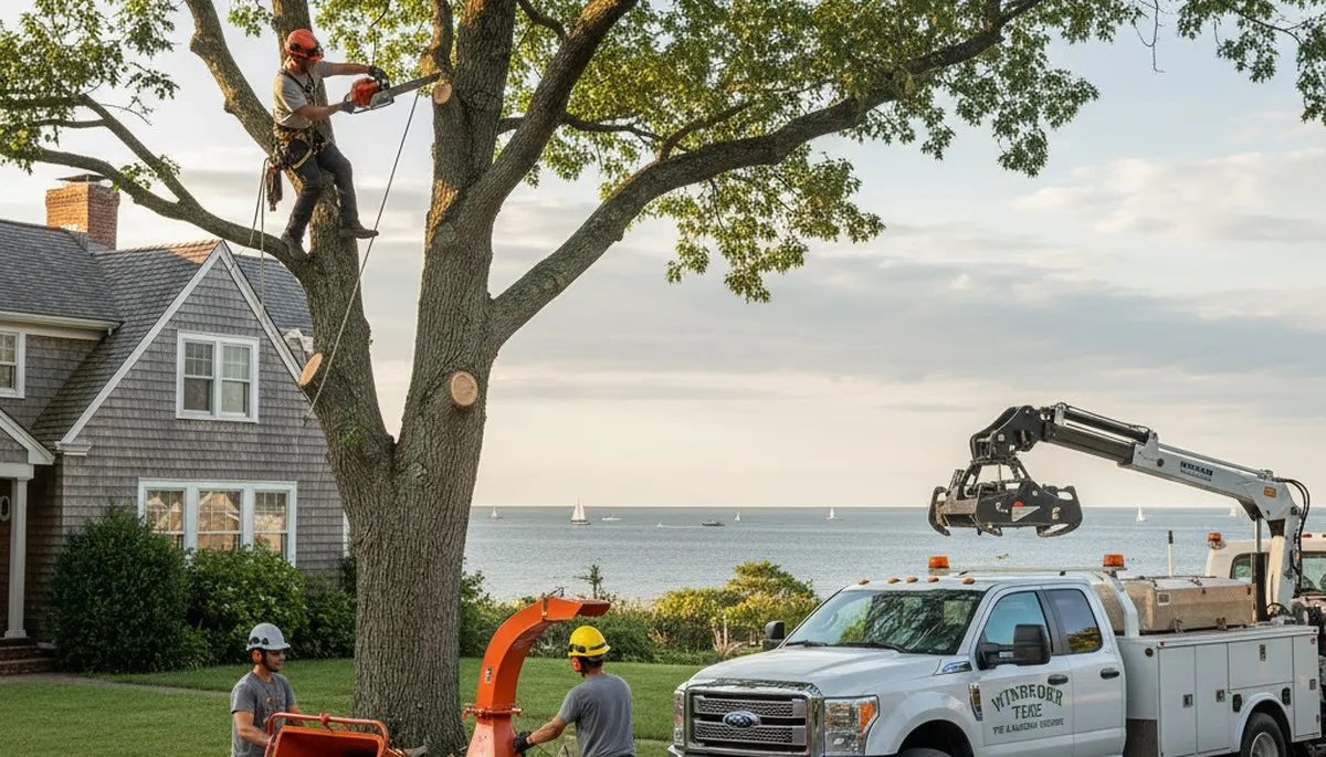 Professional tree removal service in Boston MA by certified arborists | treeservicesinboston.com
