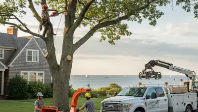 Professional tree removal service in Boston MA by certified arborists | treeservicesinboston.com